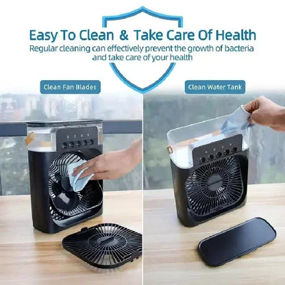 Portable 3-in-1 Fan Air Conditioner