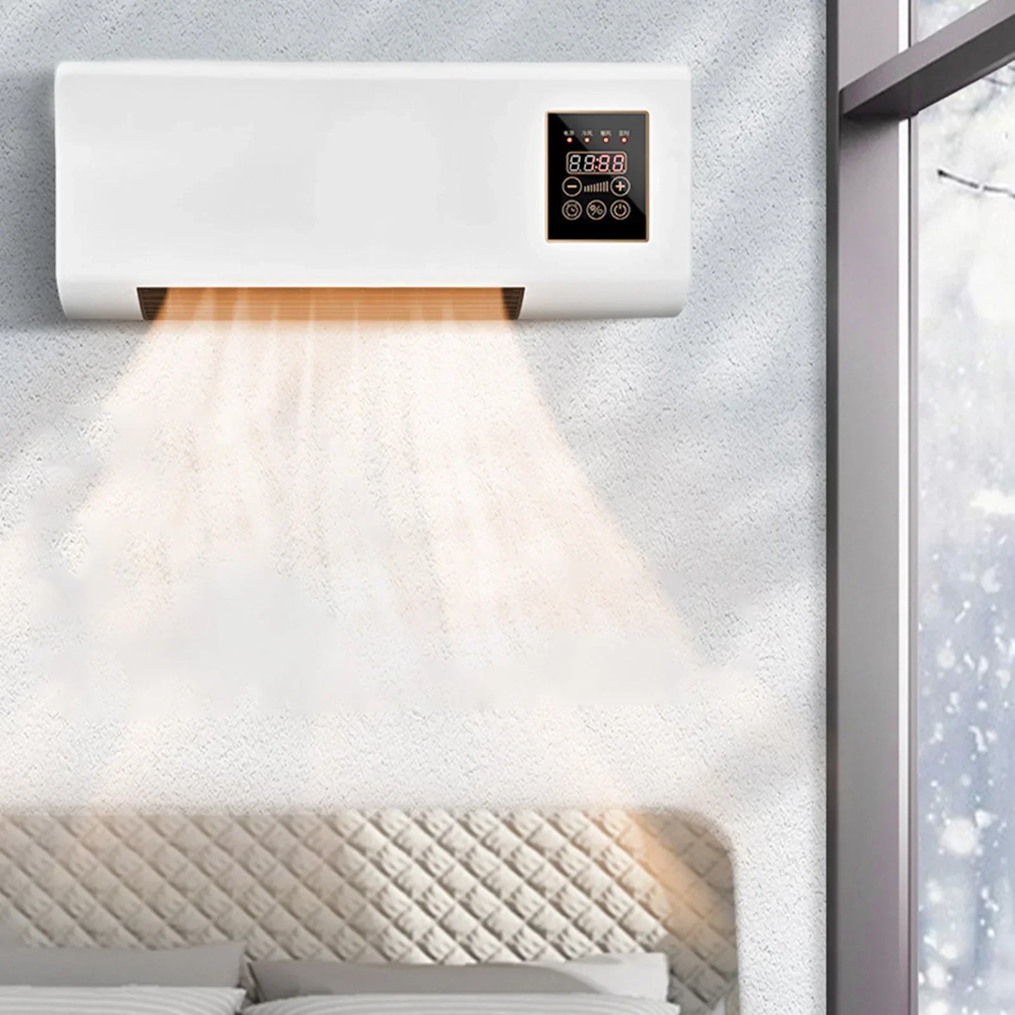 Wall-Mounted Mini Air Conditioner